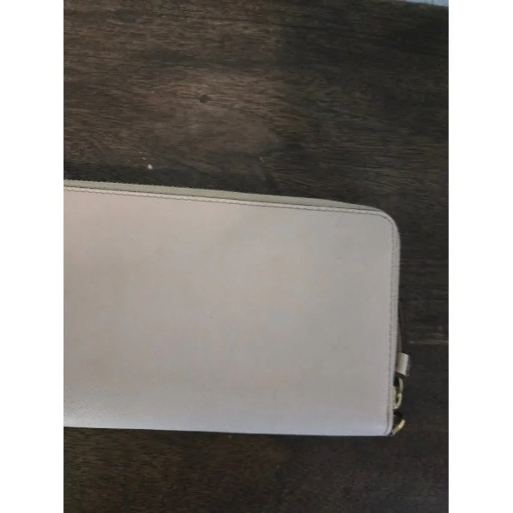 Tory Burch Baby Pink Zip Around Wallet